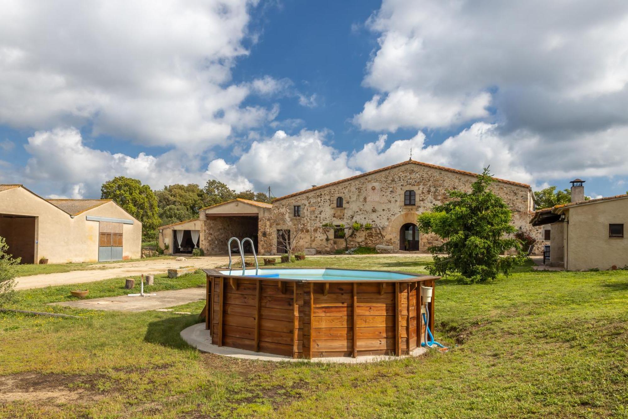 La Pahissa De Can Abras Casa Rural Gerona Exterior foto